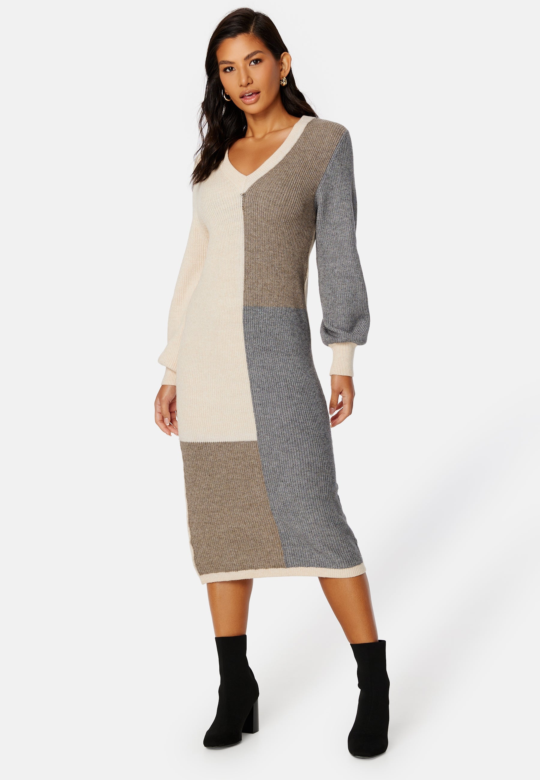 Object Collectors Item Malena L/S knit dress