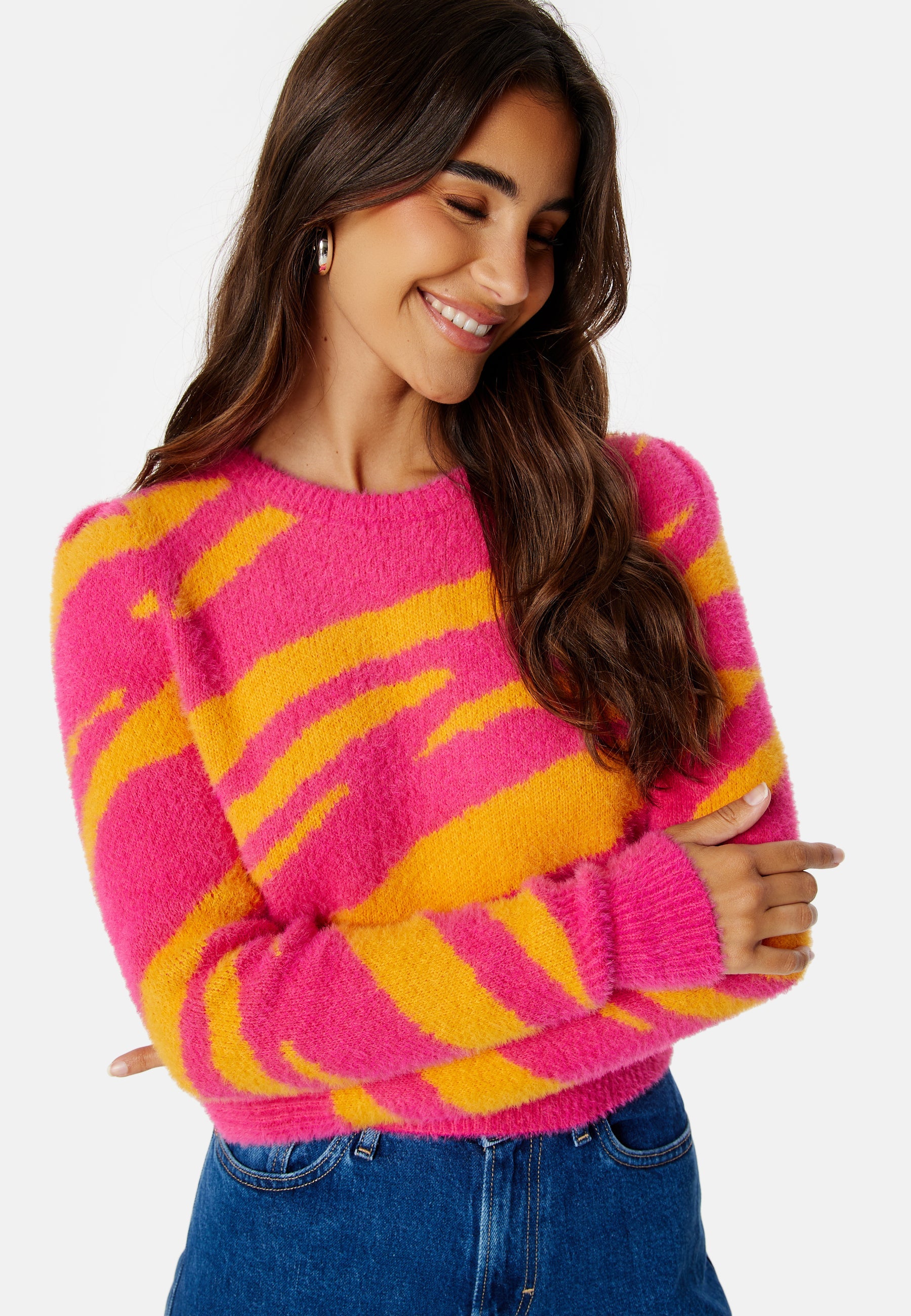 ONLY Ella Piumo LS Puff Knit