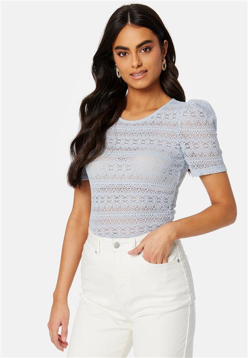 VILA Chikka Puff O-Neck S/S To