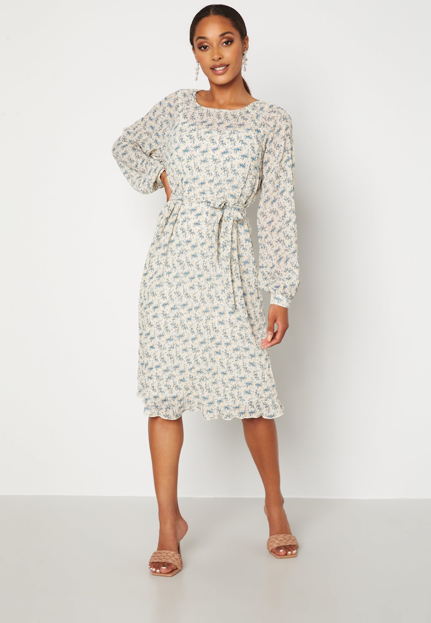 VILA Sussi L/S Midi Dress