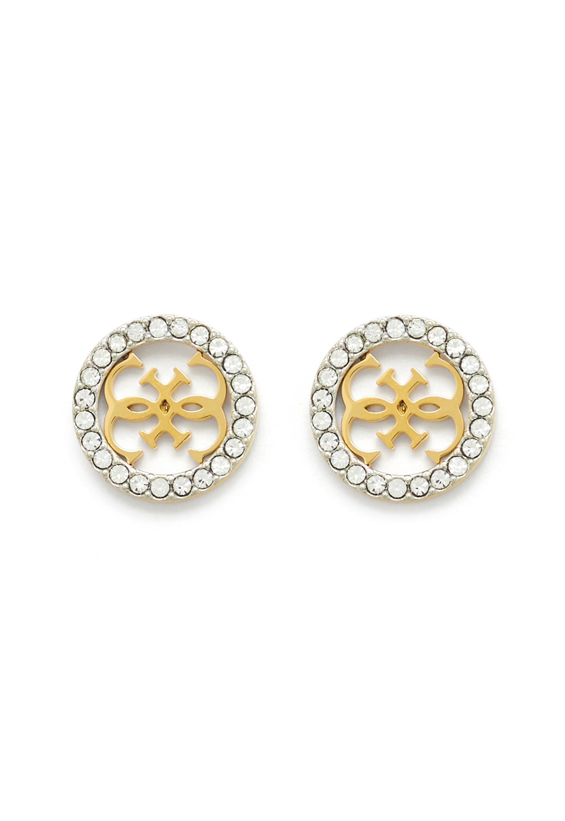 Guess Pave Logo Studs