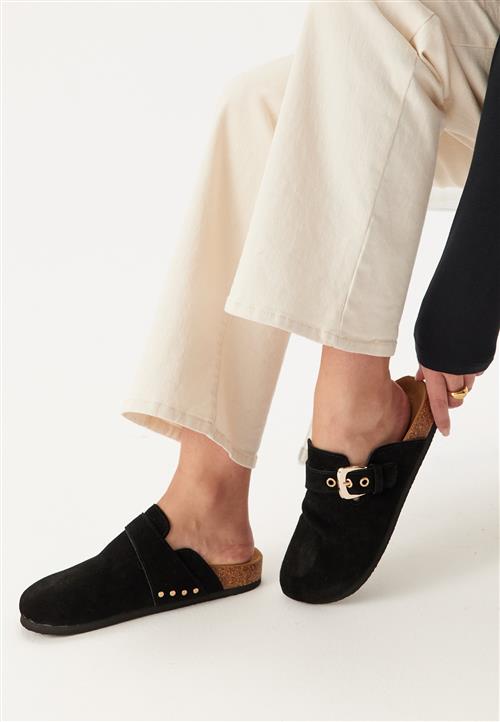 ONLY Onlhuston Leather Buckle Mule