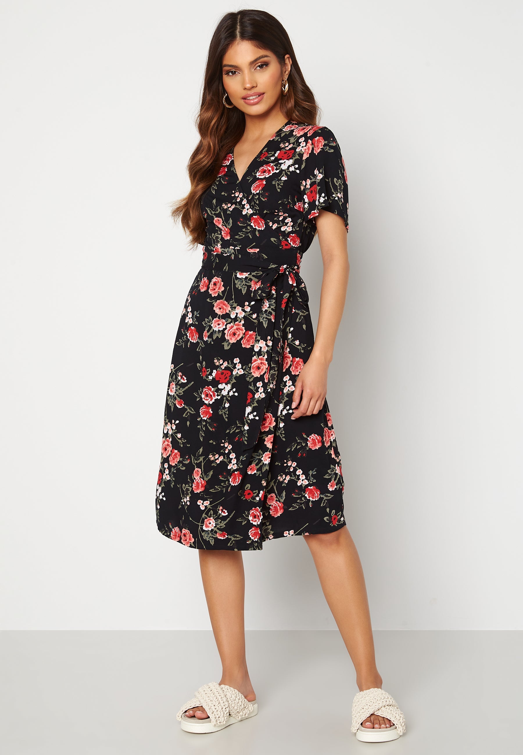 Happy Holly Brielle wrap dress