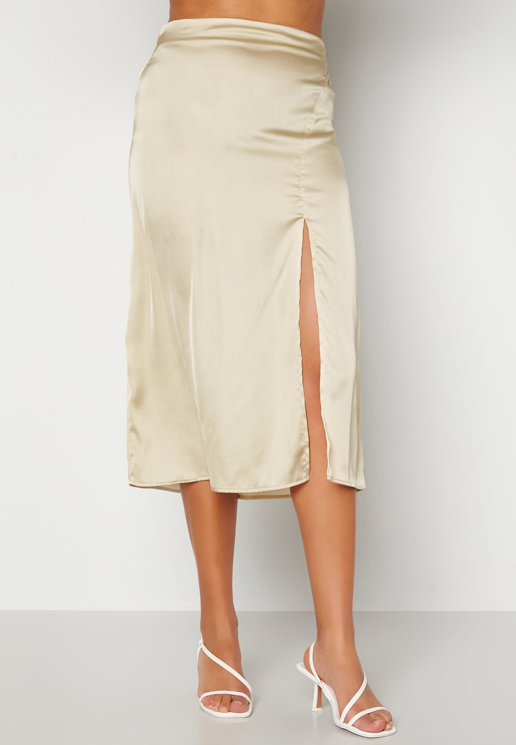 Bubbleroom Satin Skirt