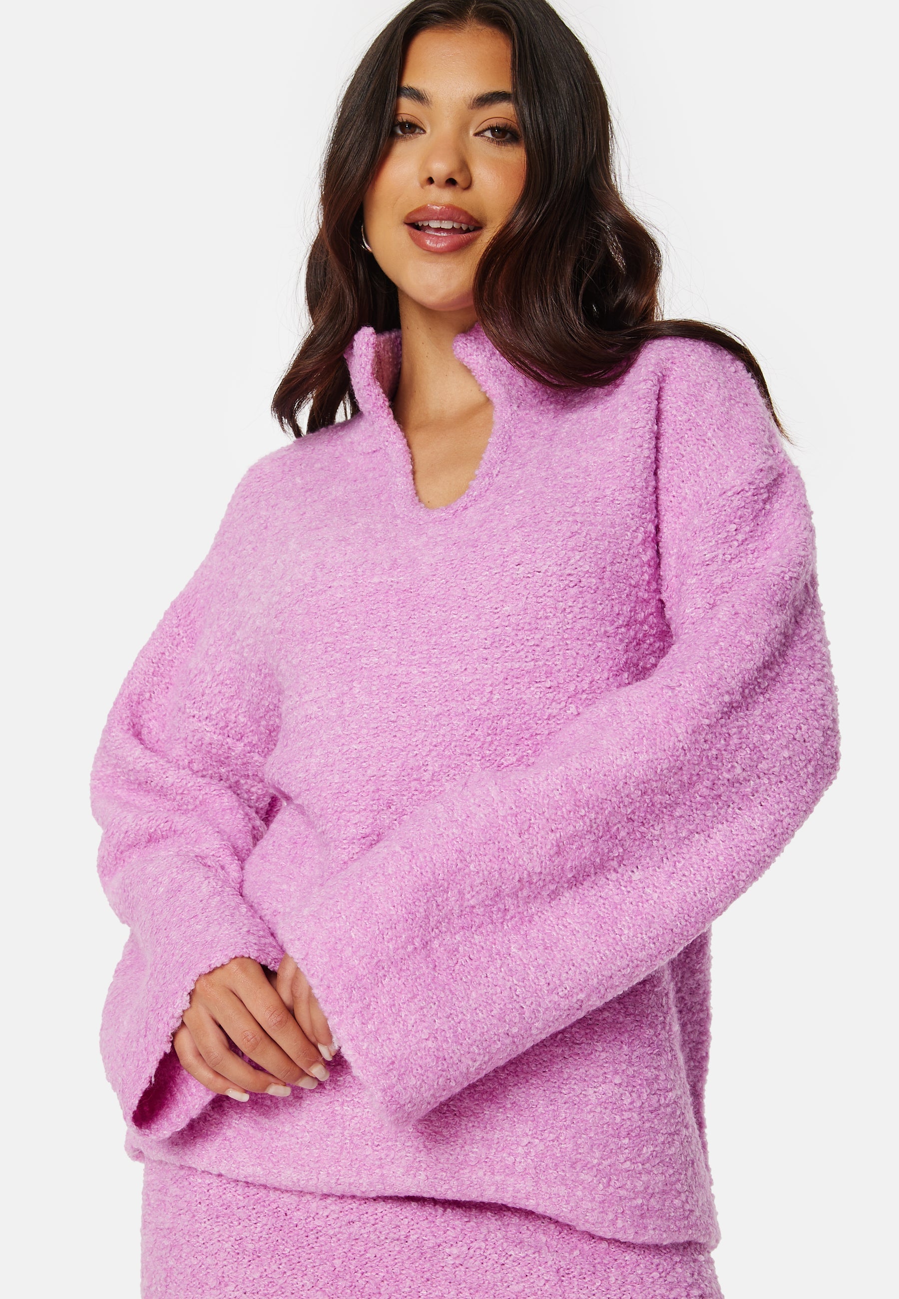Object Collectors Item Frill Long KNit Pullover