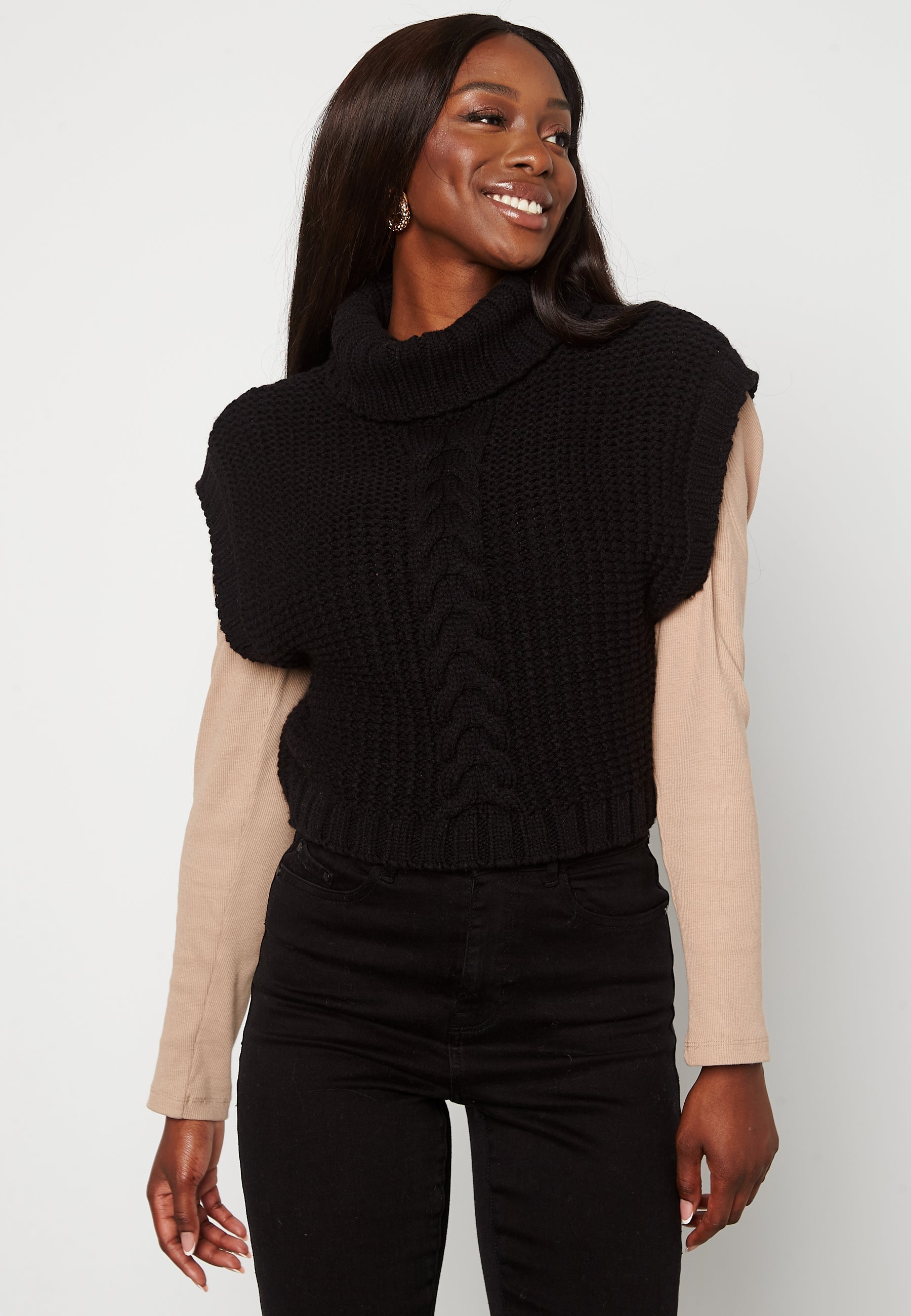 BUBBLEROOM Nanja knitted vest