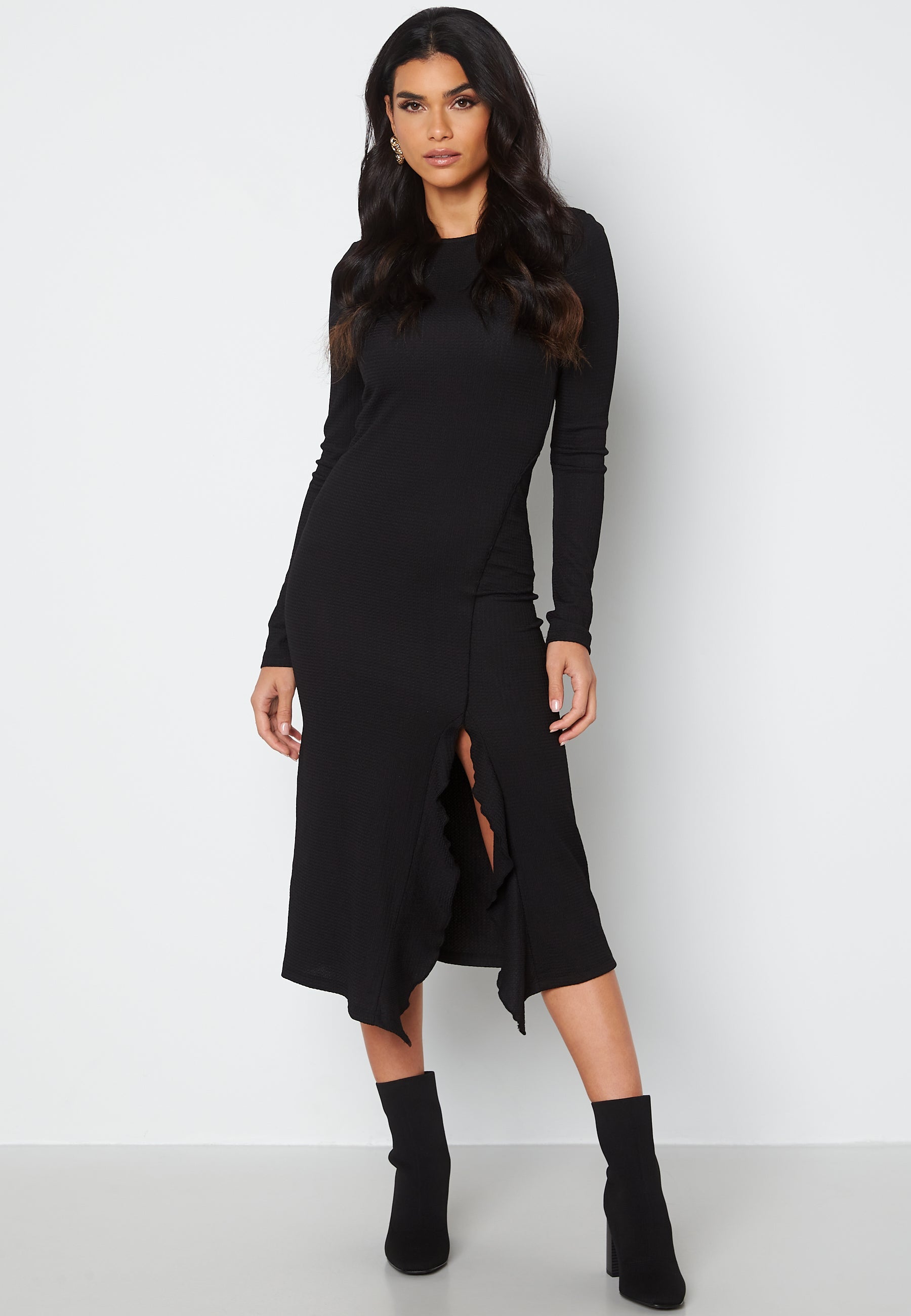 VERO MODA Sie L/S Detail Calf Dress