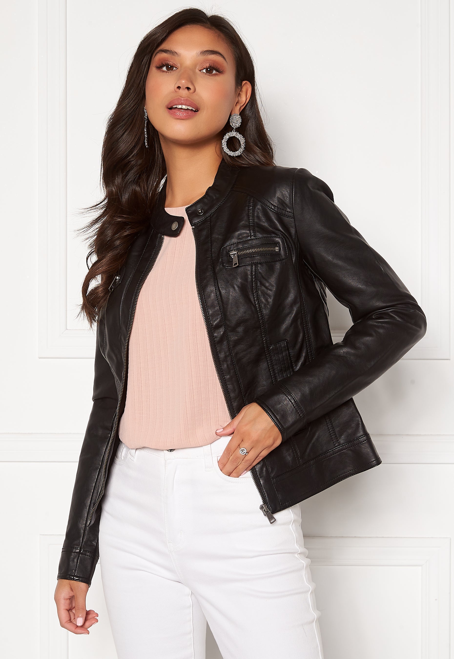 ONLY Bandit Faux Leather Biker