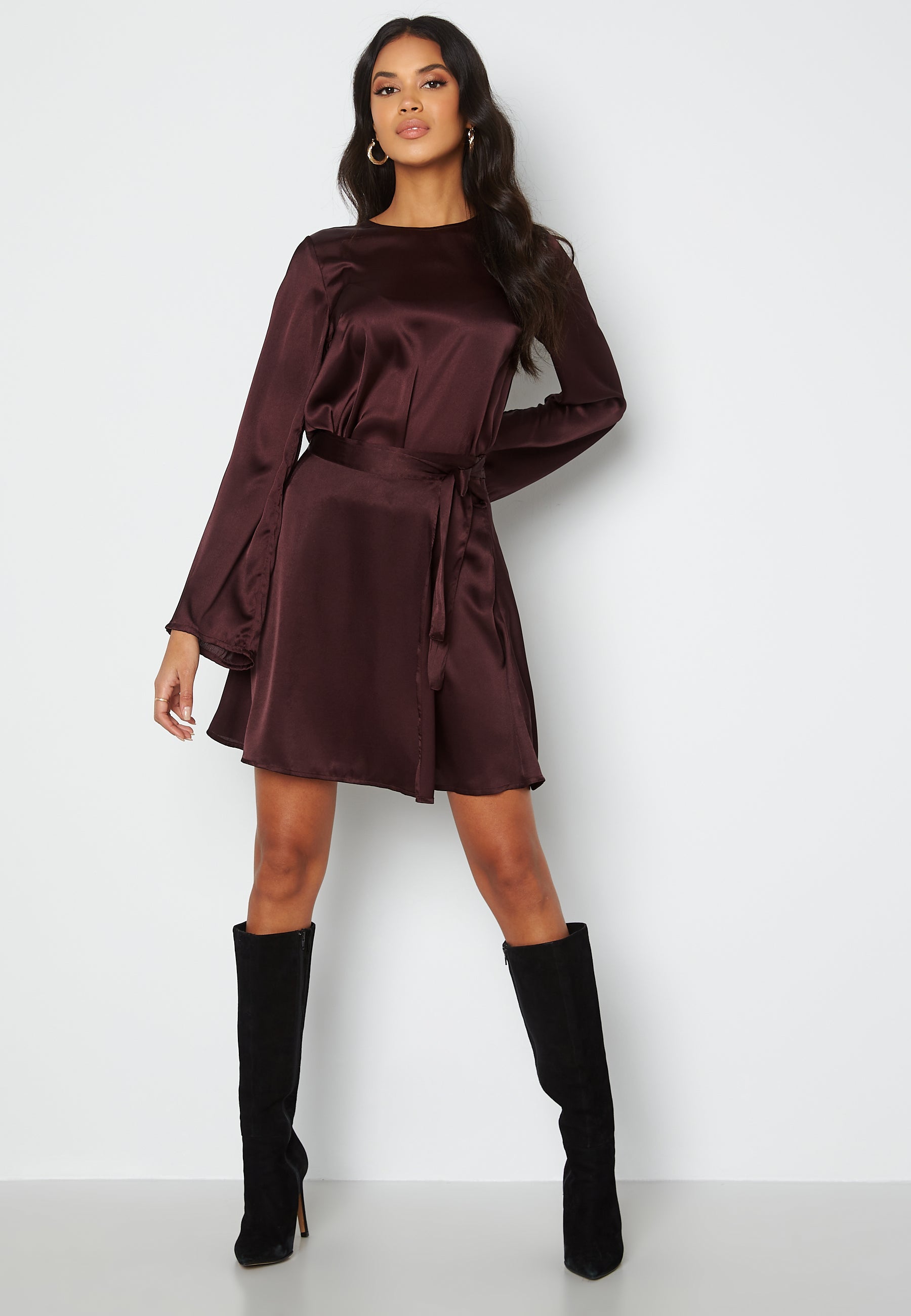 Bubbleroom Care Tallulah Satin Blouse