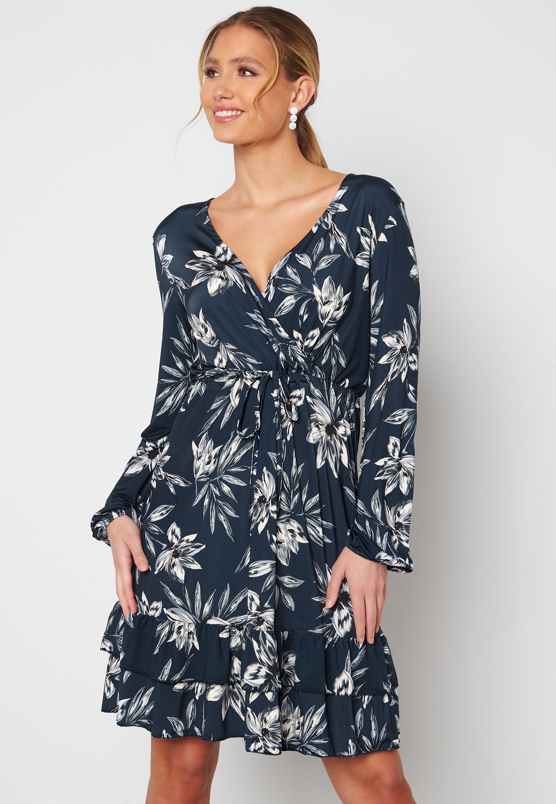 Happy Holly Renata wrap dress