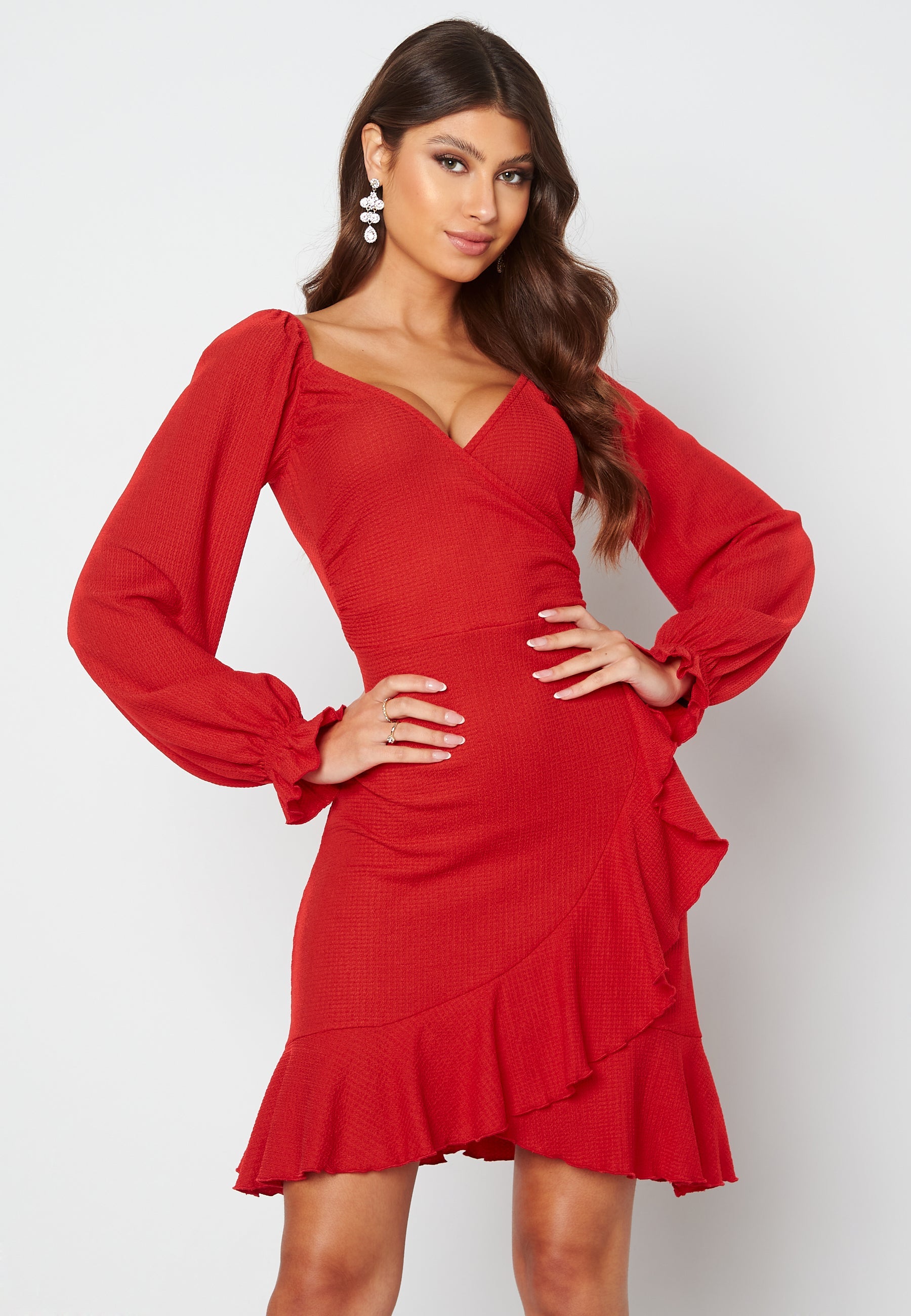 BUBBLEROOM Icelyn frill dress
