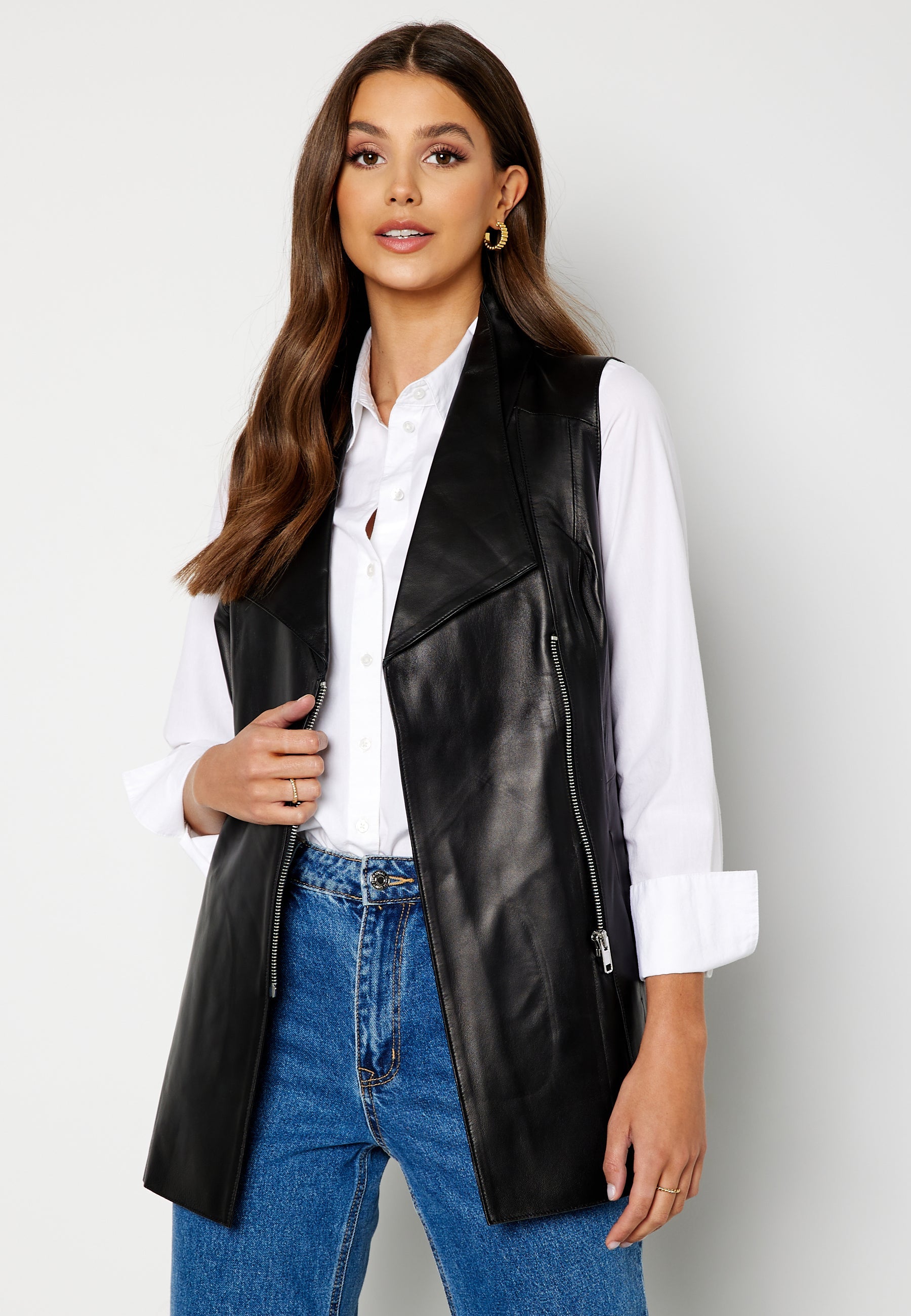 JOFAMA Diane Leather Gilet