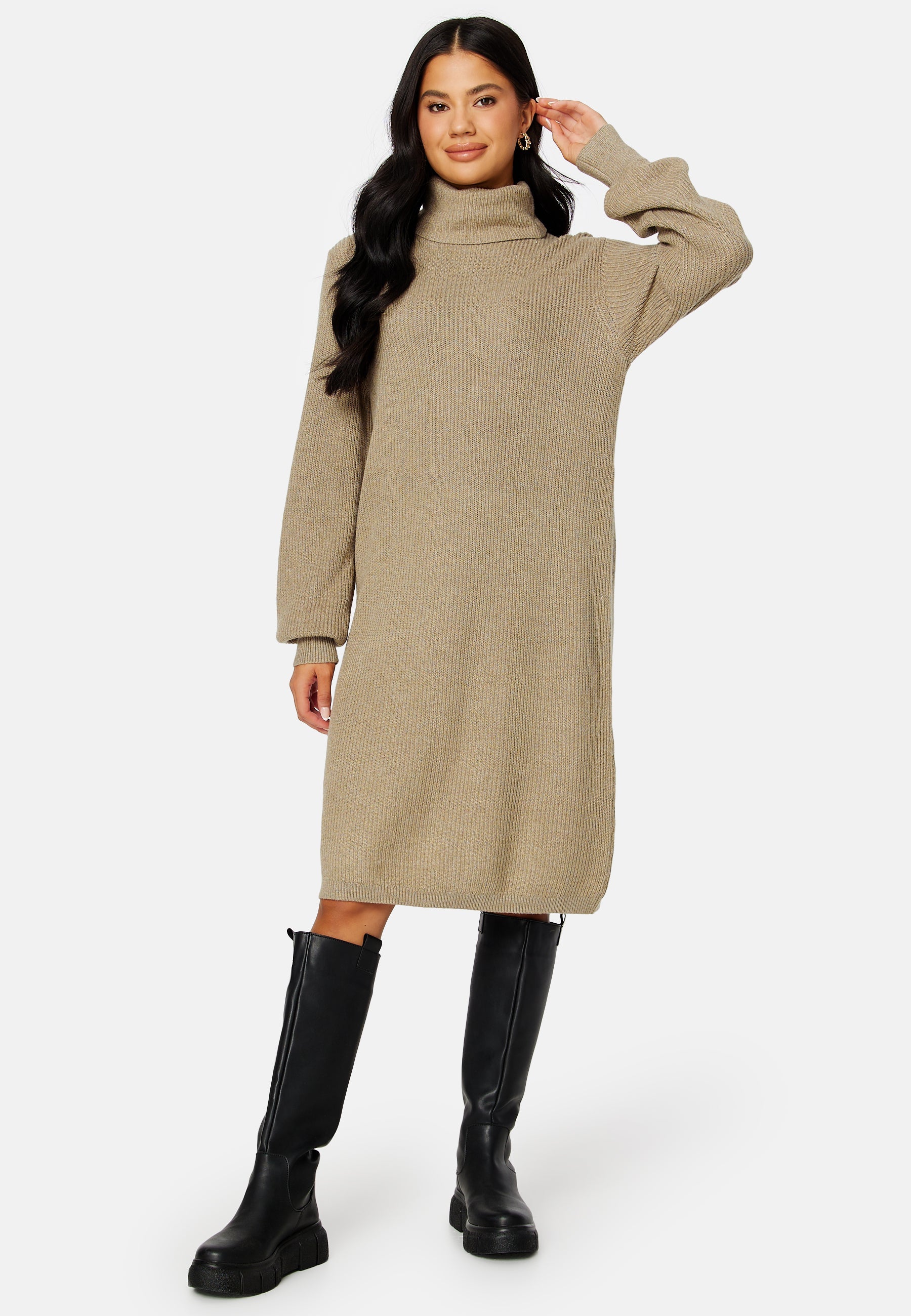 Object Collectors Item Malena L/S Rollneck Dress