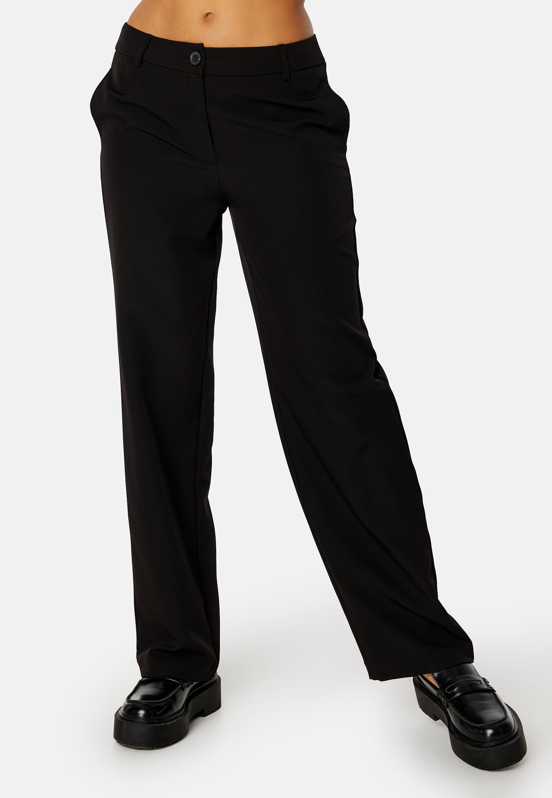 ONLY Lana-Berry Mid Straight Pant