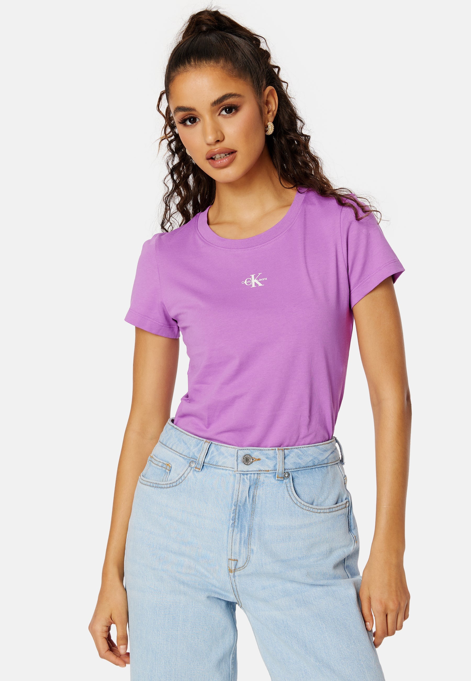 Calvin Klein Jeans Micro Monologo Slim Fit Tee