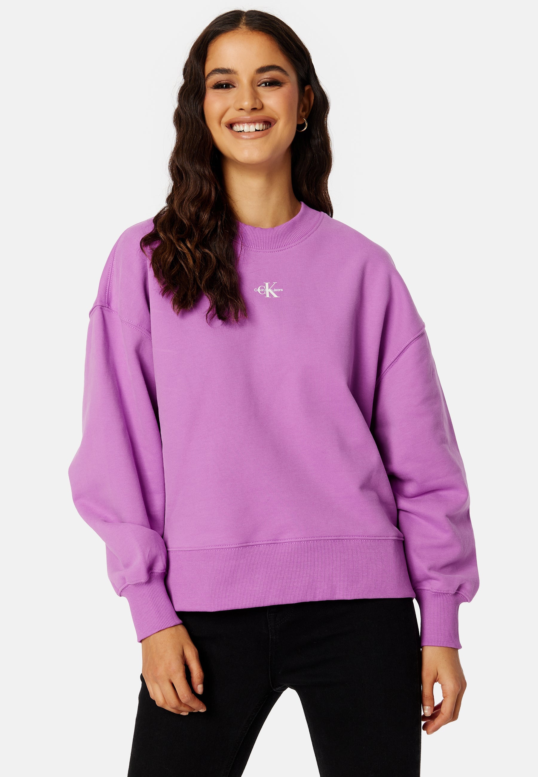 Calvin Klein Jeans Micro Monologo Crew Neck