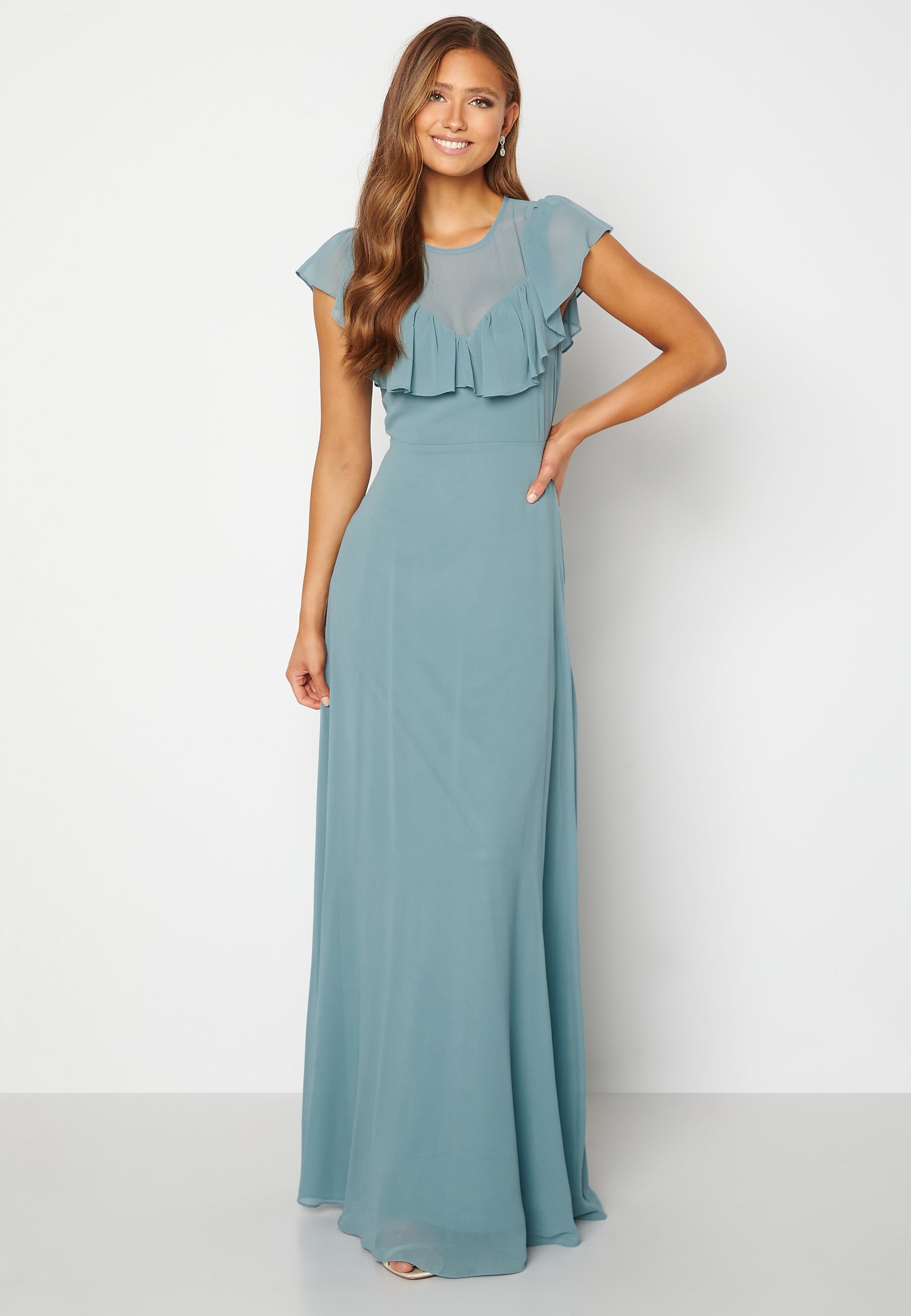Moments New York Lea Frill Gown
