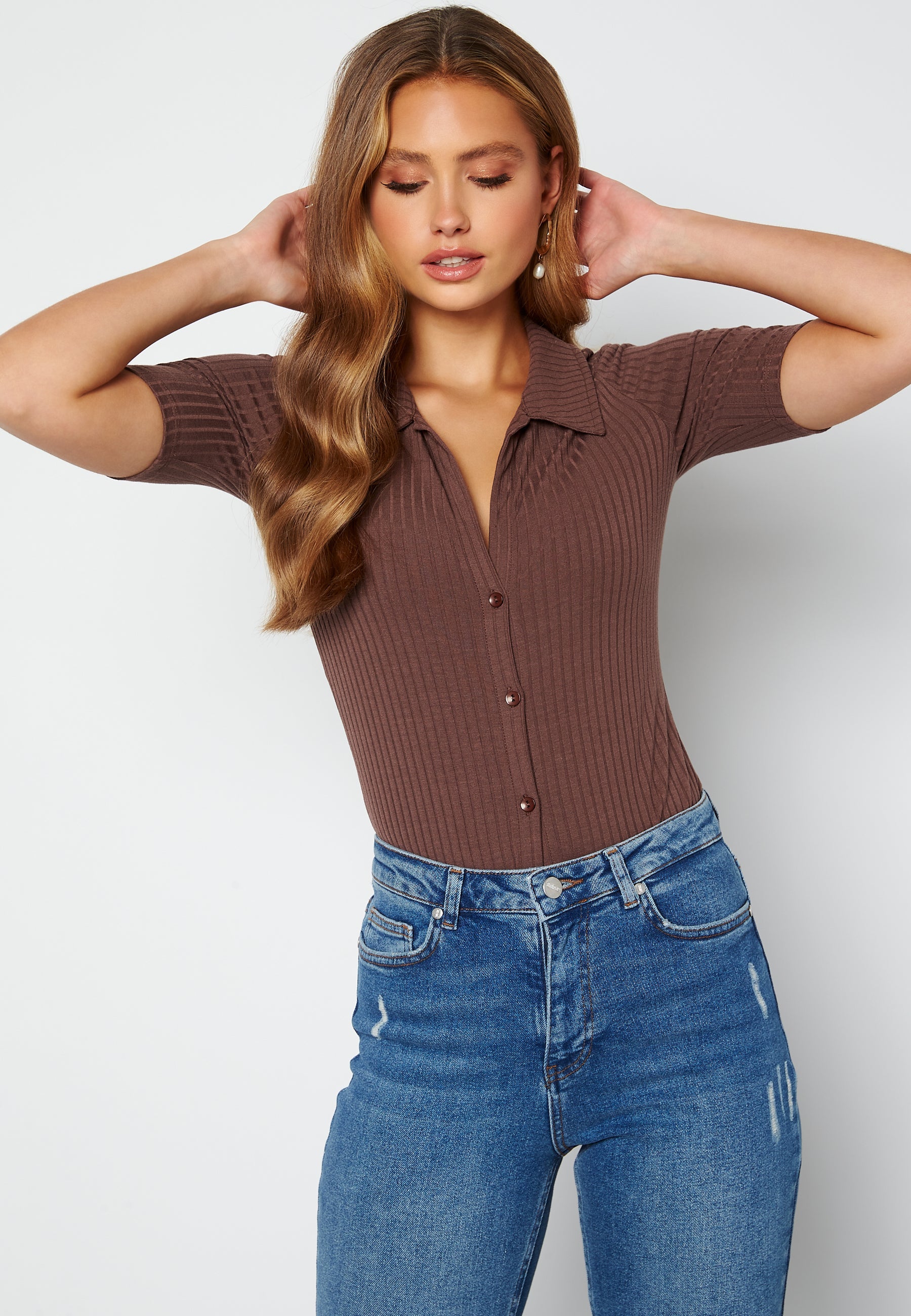 BUBBLEROOM Nola rib top