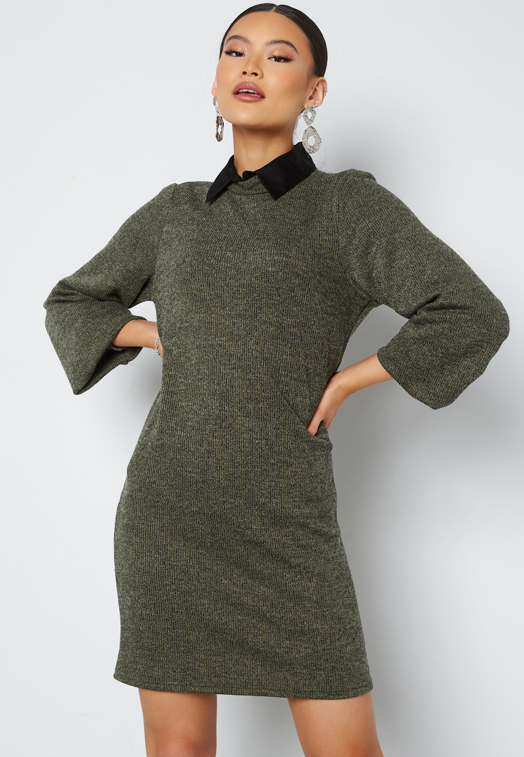 JDY Emma L/S High Neck Dress
