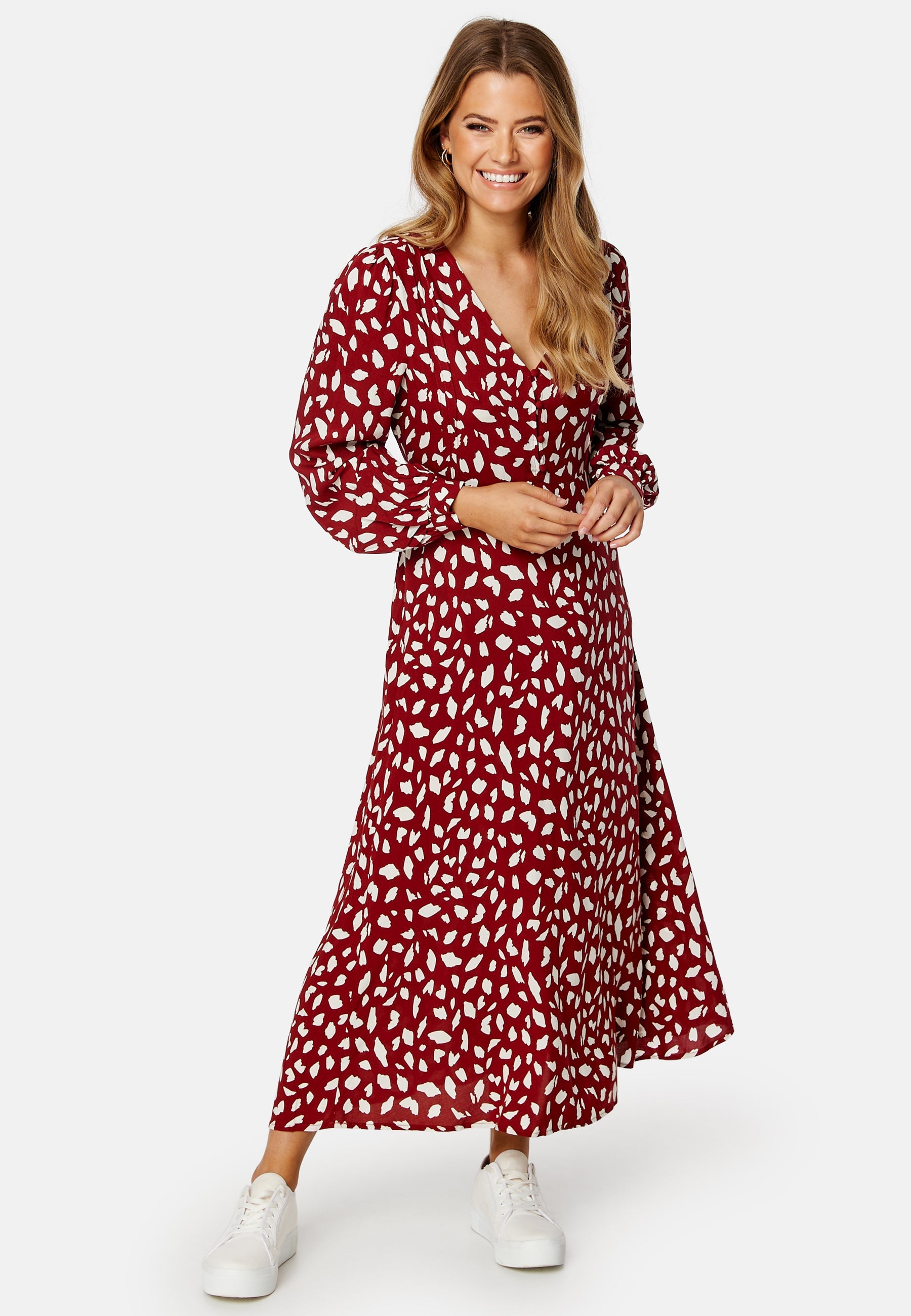 VILA Paya L/S Midi Dress/SU