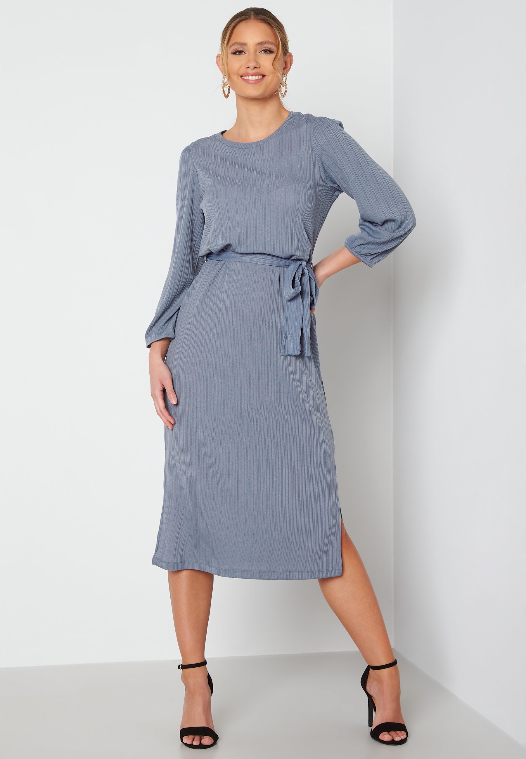 Happy Holly Caroline rib dress