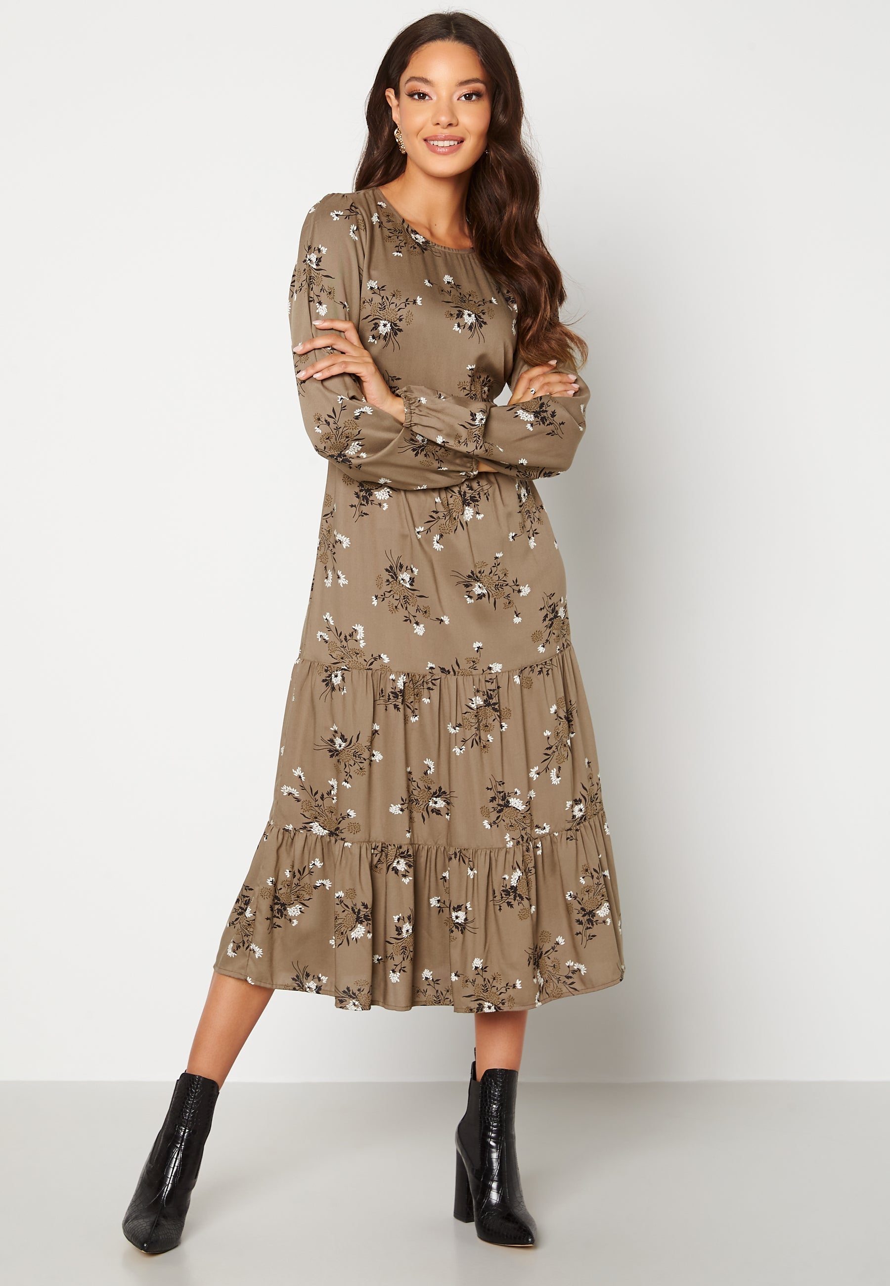 Happy Holly Tris ls dress