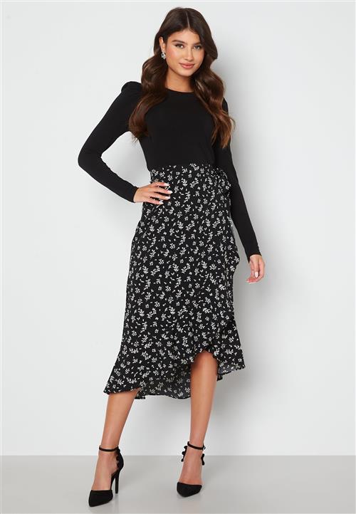 BUBBLEROOM Villima midi skirt