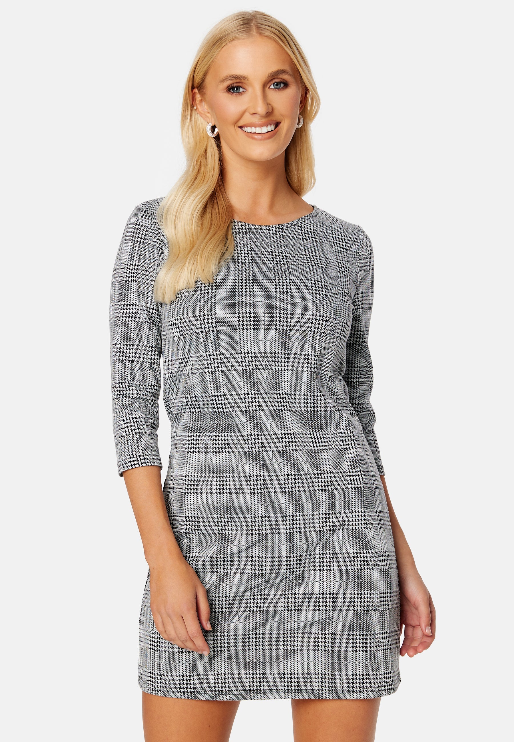 ONLY Brilliant 3/4 Check Dress