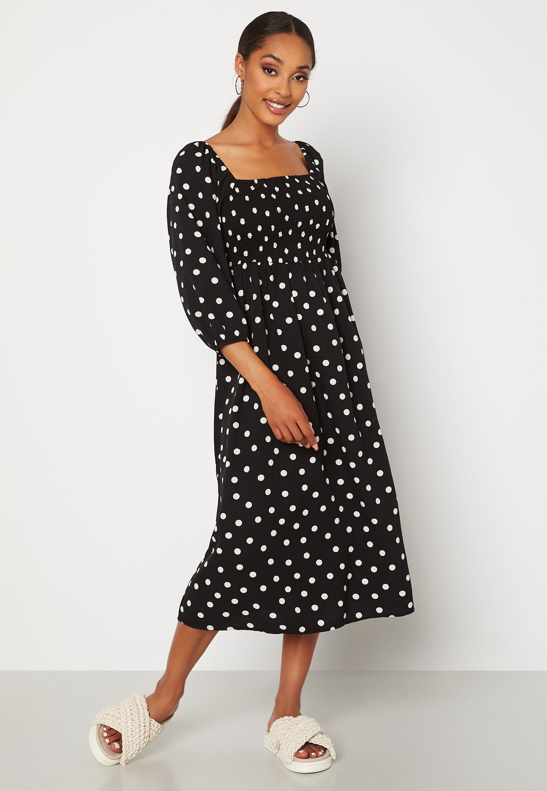 VERO MODA Ginna 3/4 Smock Square Dress