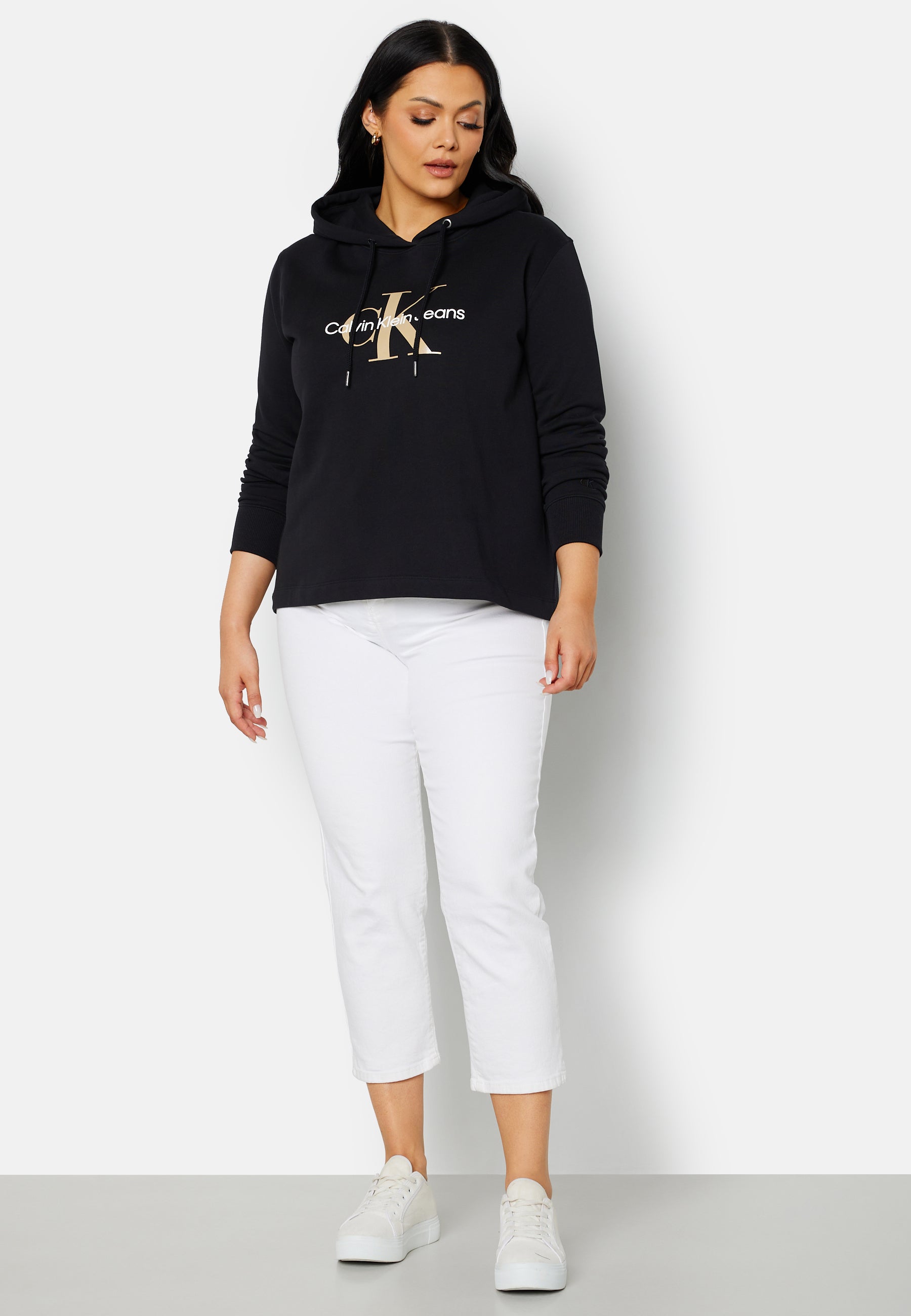 Calvin Klein Jeans Plus Seasonal Monogram Hoddie