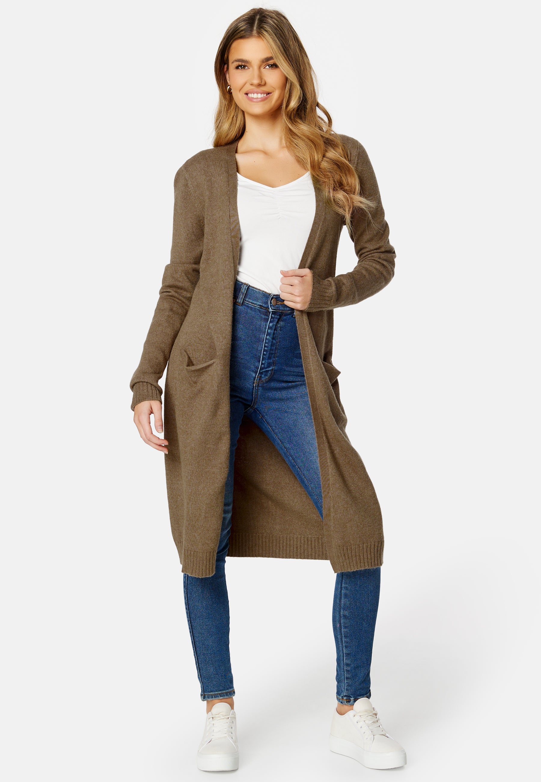 VILA Viril Long Knit Cardigan