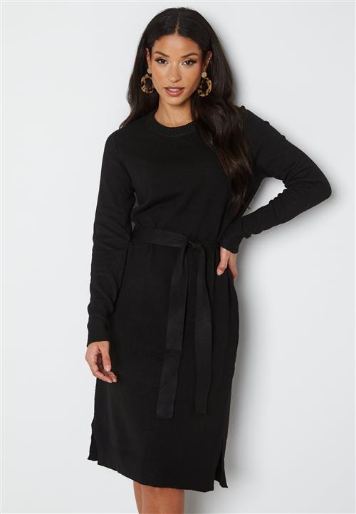 Pieces Cava LS O-Neck Knit Dress