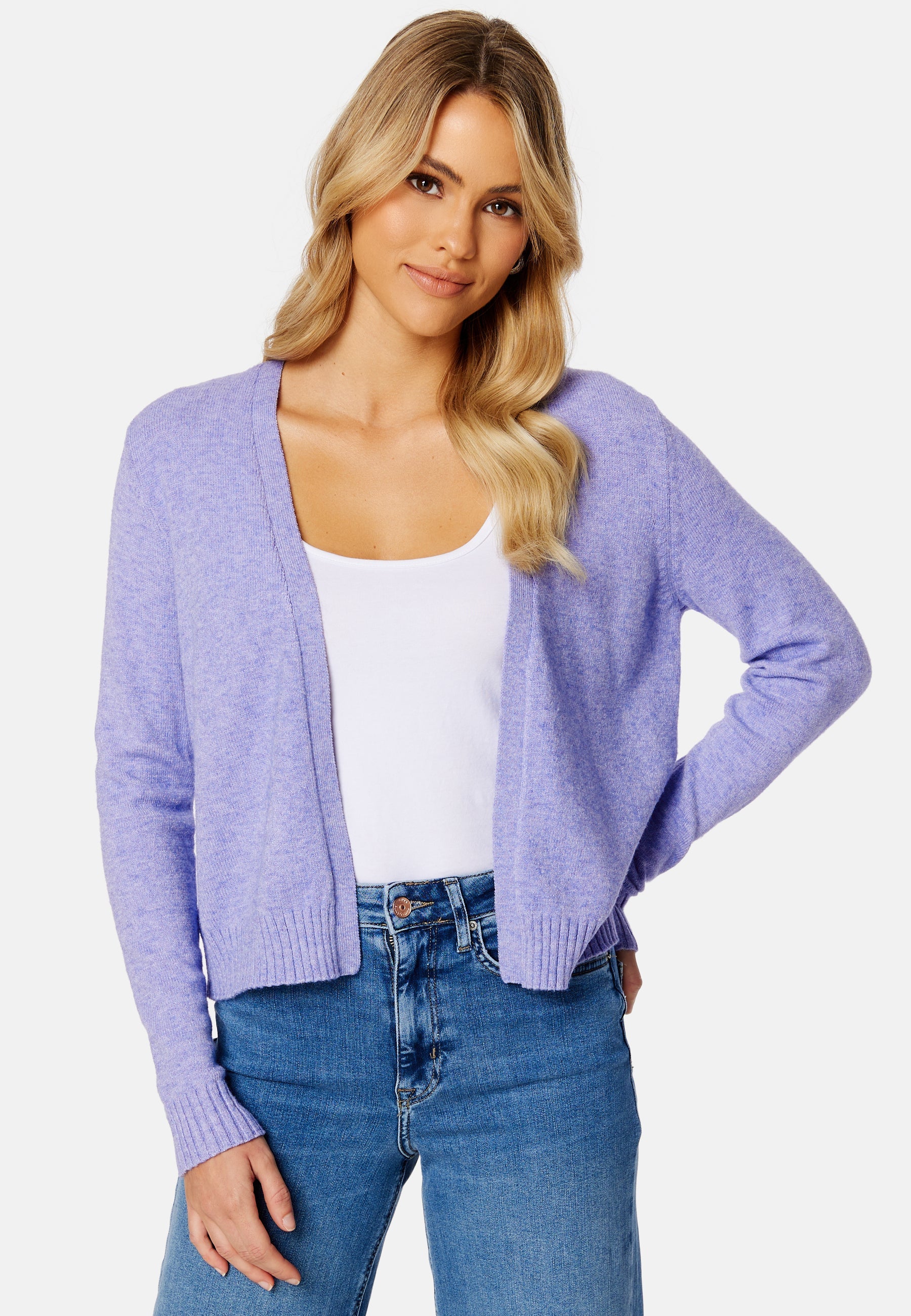 VILA Ril Short L/S Knit Cardigan
