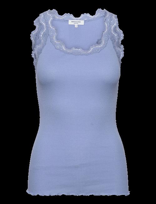 Rosemunde | Rwbabette Silk Sl U-Neck Long Lace | XL