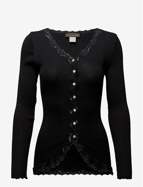 Rosemunde | Rwbabette Ls V-Neck Regular Lace Ca | S
