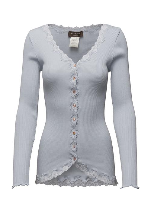 Rosemunde | Rwbabette Silk Ls V-Neck Lace Cardi | M