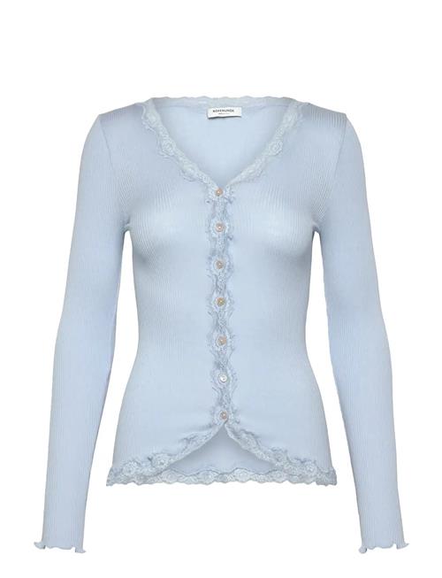 Rosemunde | Rwbabette Silk Ls V-Neck Lace Cardigan | S