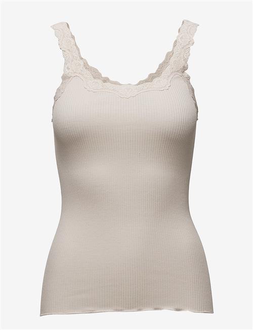 Rosemunde | Rwbabette Silk Sl Deep Back Lace To | XL