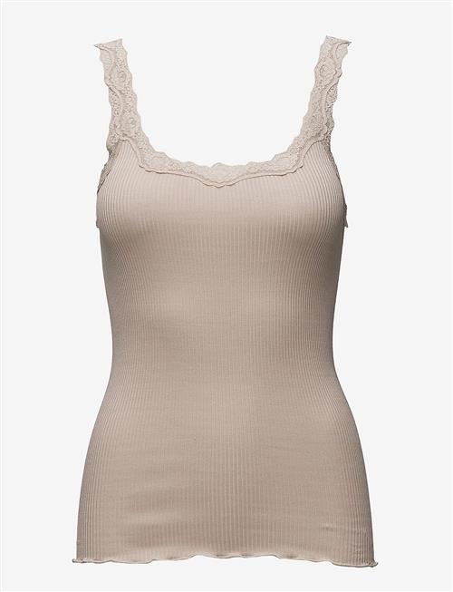 Rosemunde | Rwbabette Silk Sl Deep Back Lace Top | S