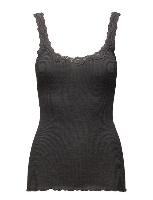 Rosemunde | Silk Top W/ Lace | XL