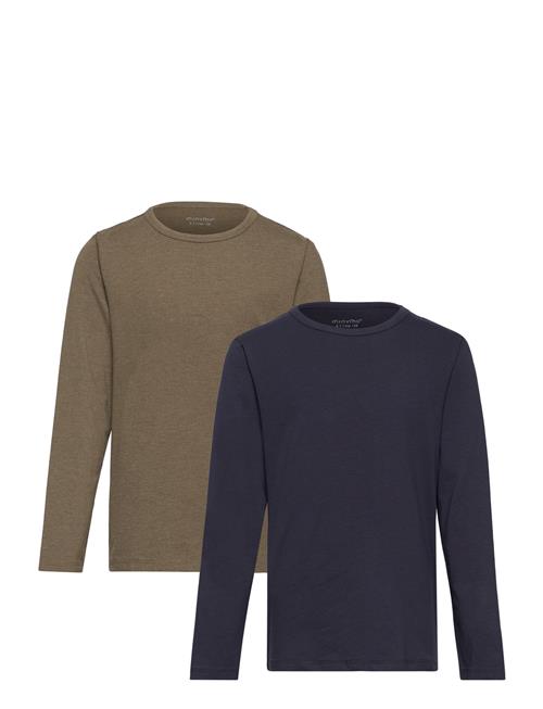 Minymo | Basic 34 -T-Shirt Ls (2-Pack) | 146