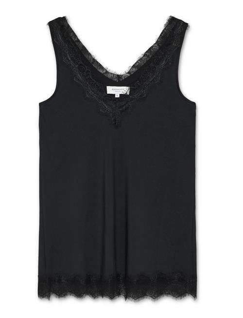 Rosemunde | Rwbillie Sl Lace V-Neck Top | 34