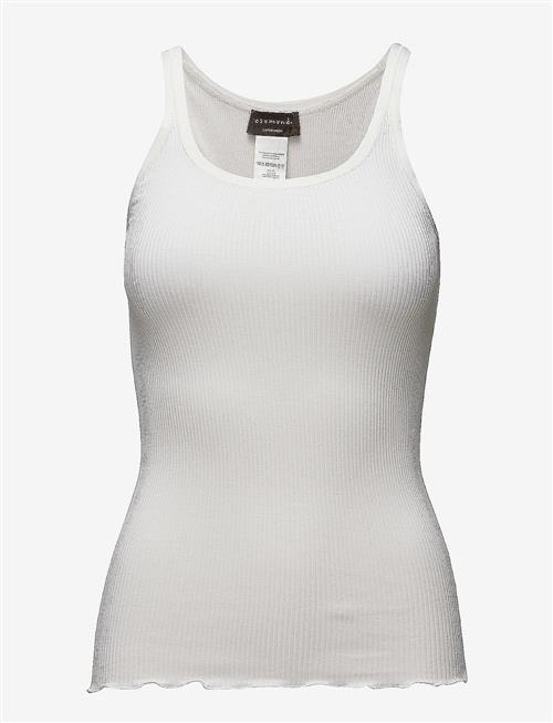 Rosemunde | Rwbelle Silk U-Neck Strap Elastic Top | M