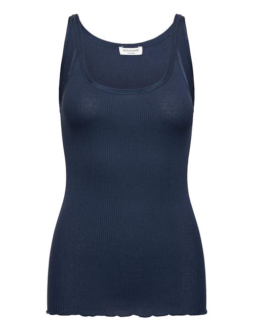 Rosemunde | Rwbelle Silk U-Neck Strap Elastic T | S