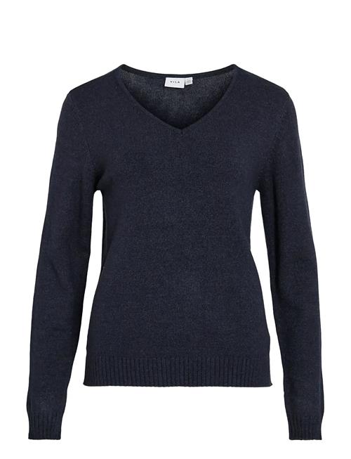 Vila | Viril V-Neck L/S  Knit Top - Noos | L