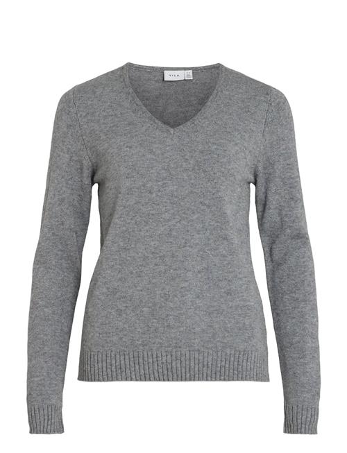 Vila | Viril V-Neck L/S  Knit Top - Noos | XXL