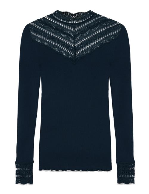 Rosemunde | Silk T-Shirt W/ Lace | M