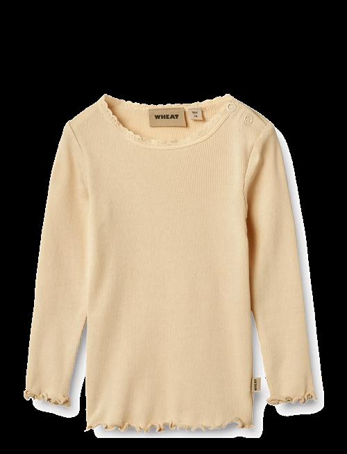 Wheat | Rib T-Shirt L/S Reese | 74