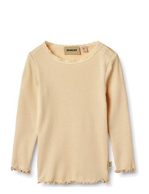 Wheat | Rib T-Shirt L/S Reese | 92