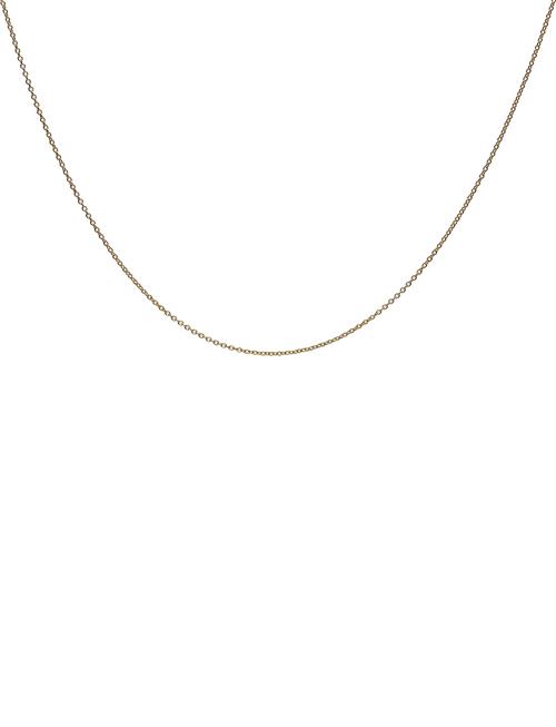 Design Letters | 45Cm Chain 18K Gold Plated Silver | ONE SIZE 45 cm